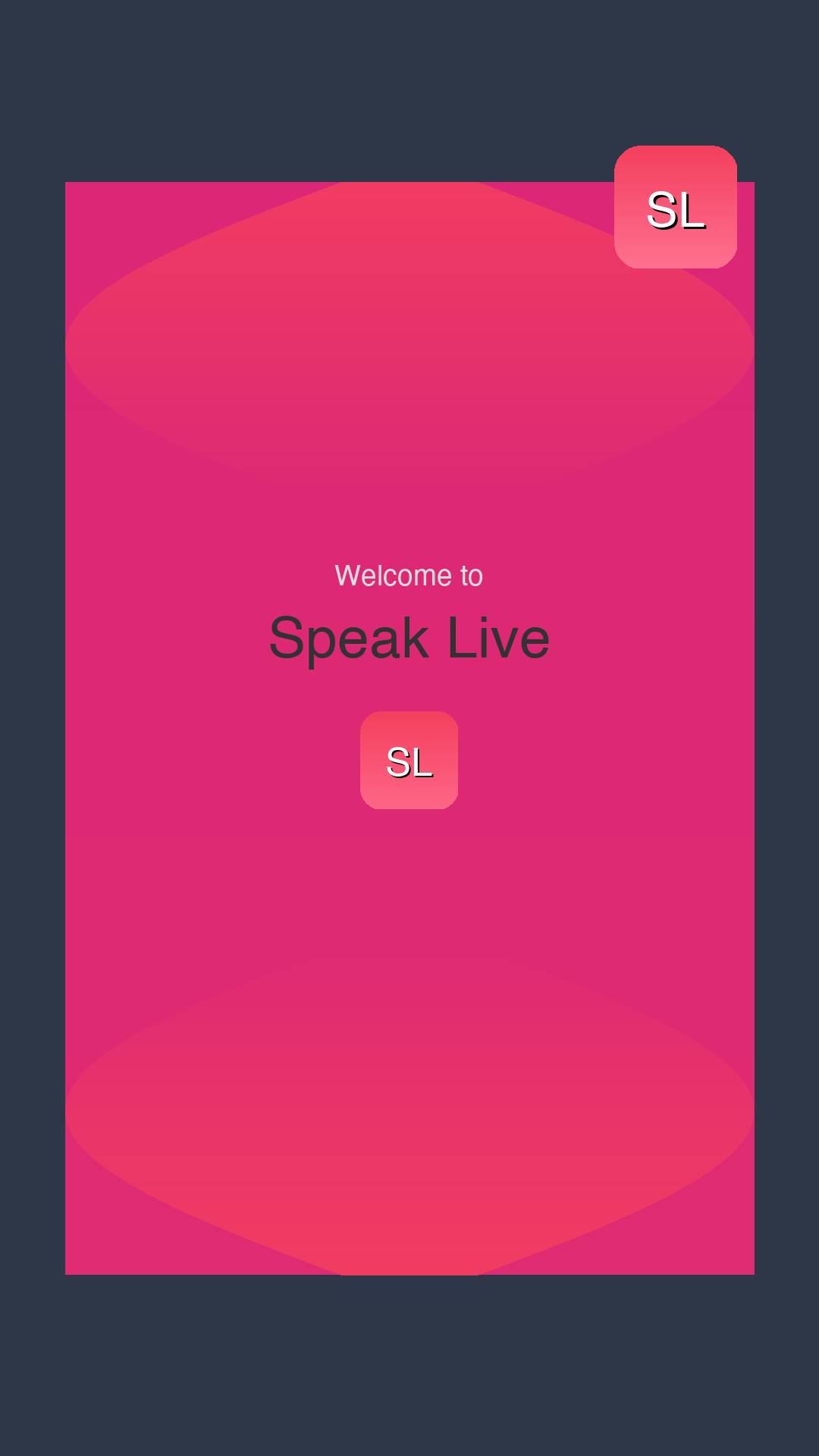 Speak Live Screenshot